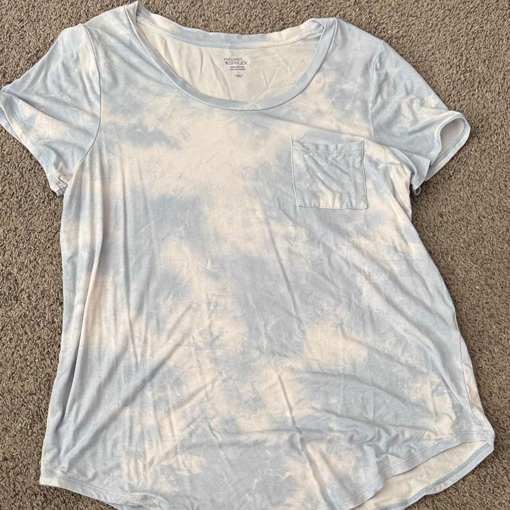 Women's Light Blue Market and Spruce